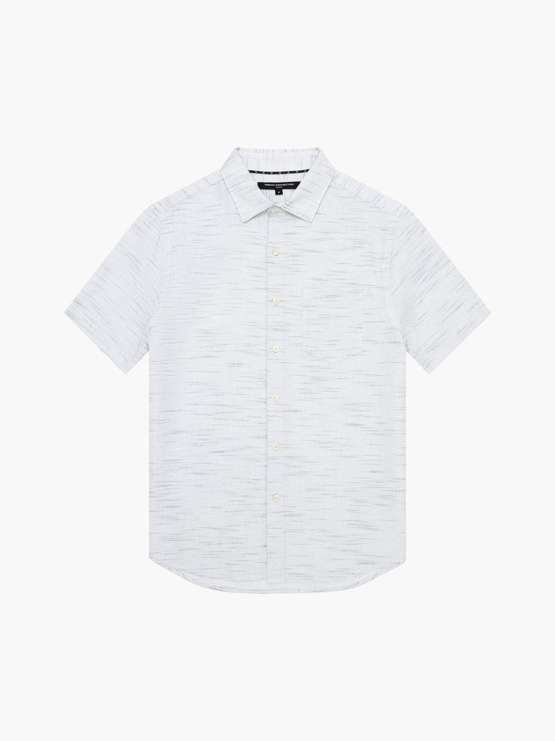 Short Sleeve Textured Regular Fit Shirt