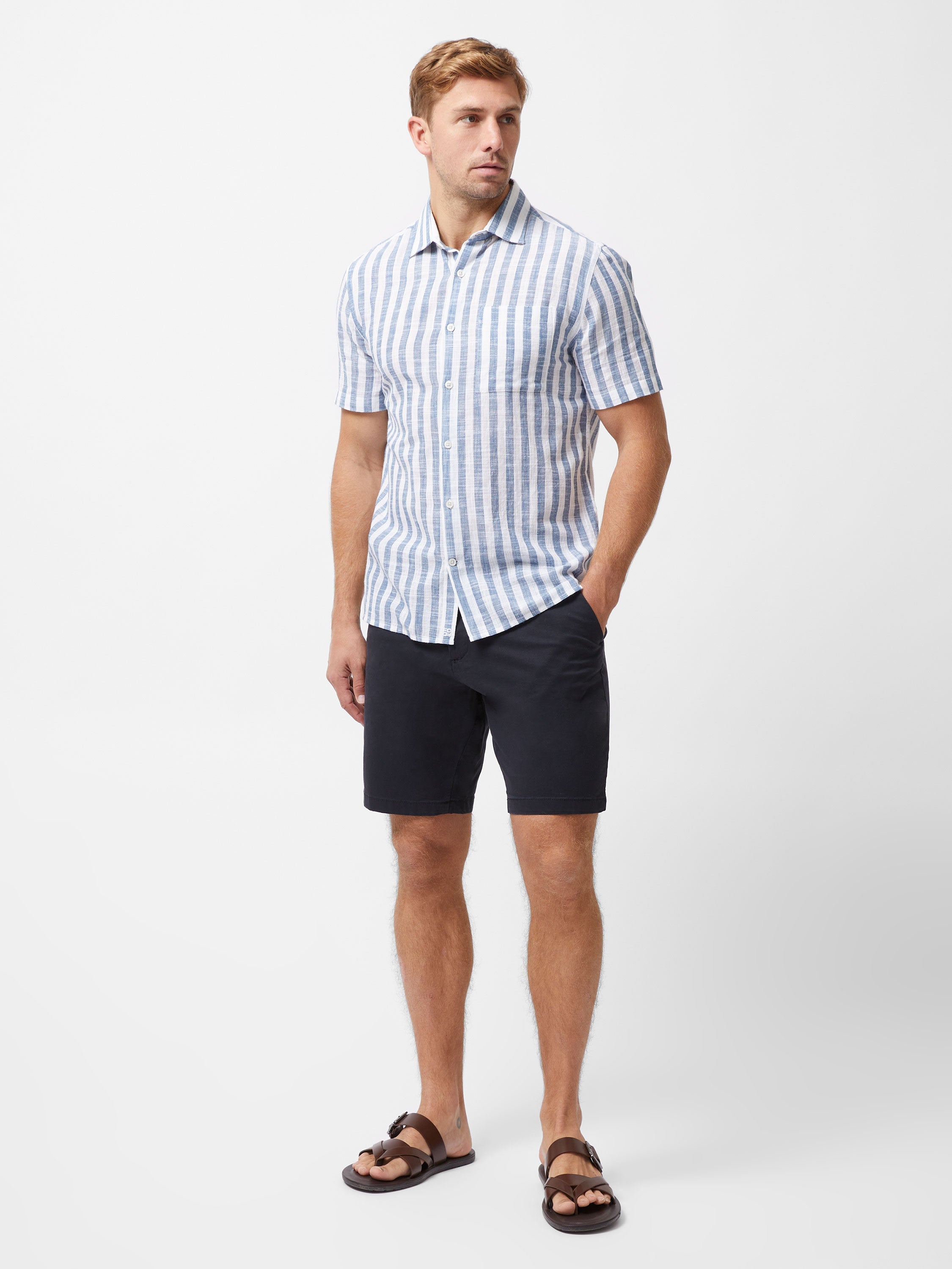 Striped Short Sleeve Shirt