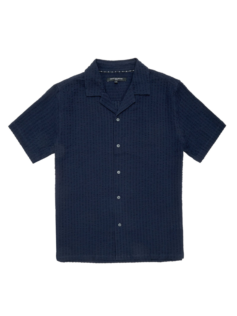 Seersucker Short Sleeve Shirt