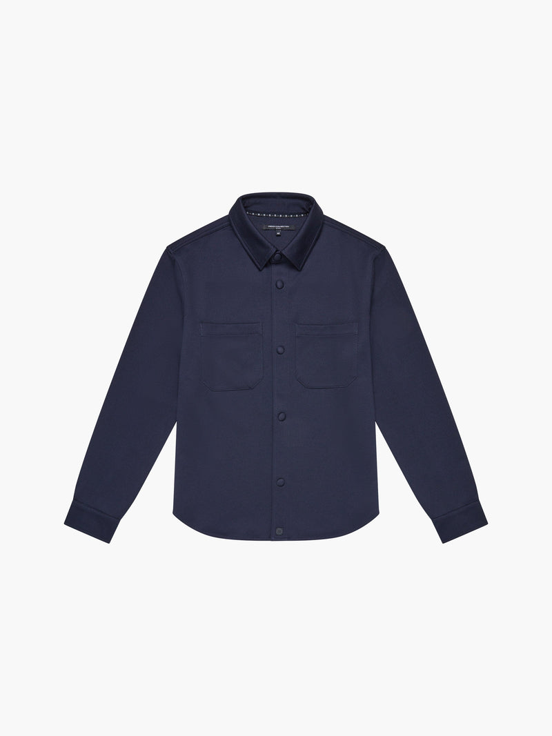 Long Sleeve Stretch Overshirt