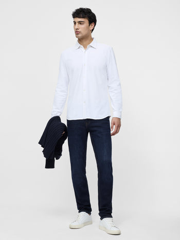 Long Sleeve Pique Jersey Shirt