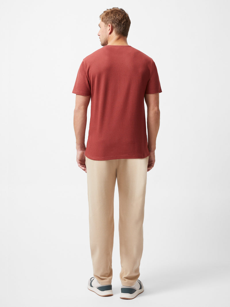 Textured Short Sleeve T-Shirt