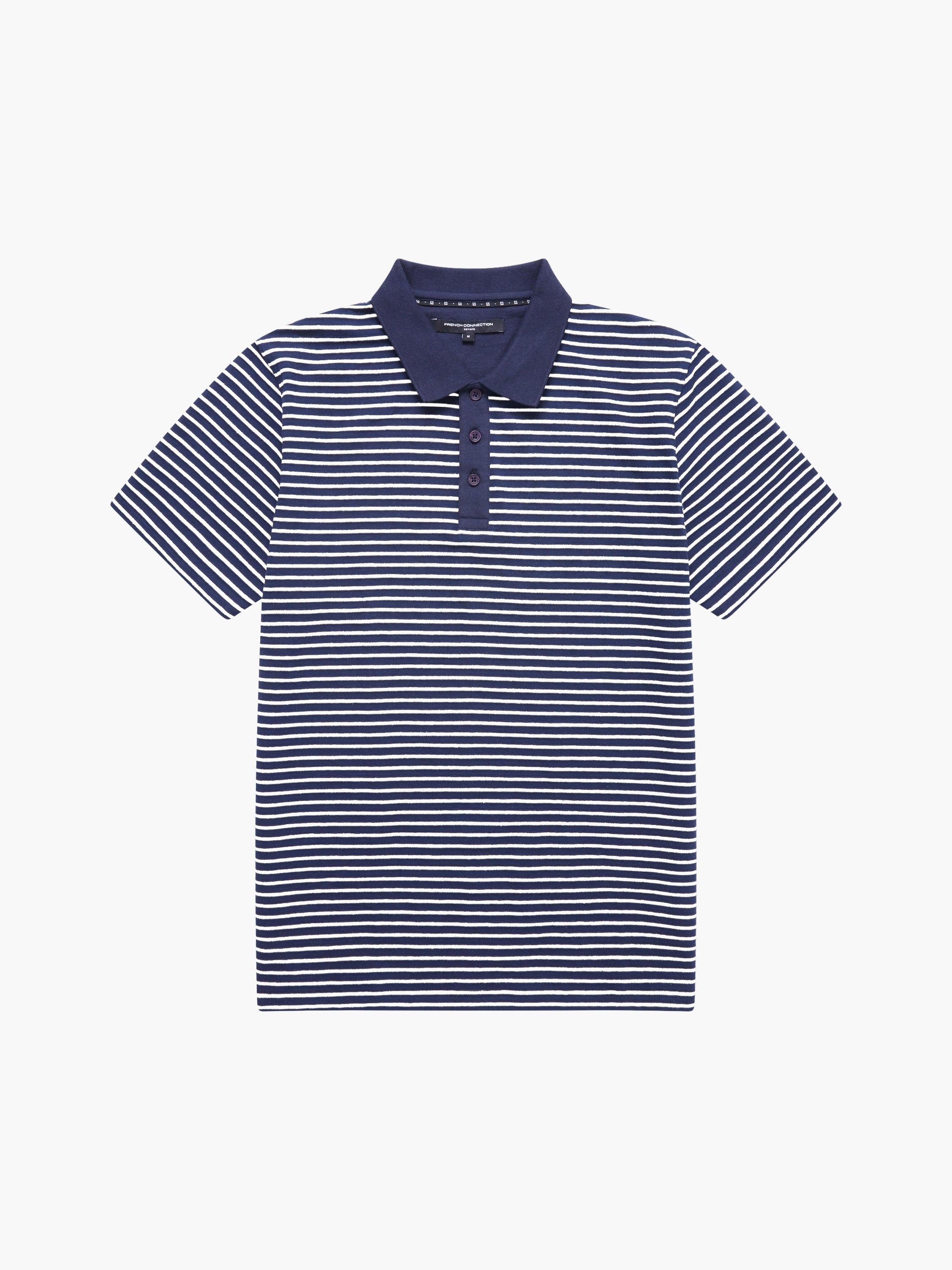 Short Sleeve Regular Stripe Polo