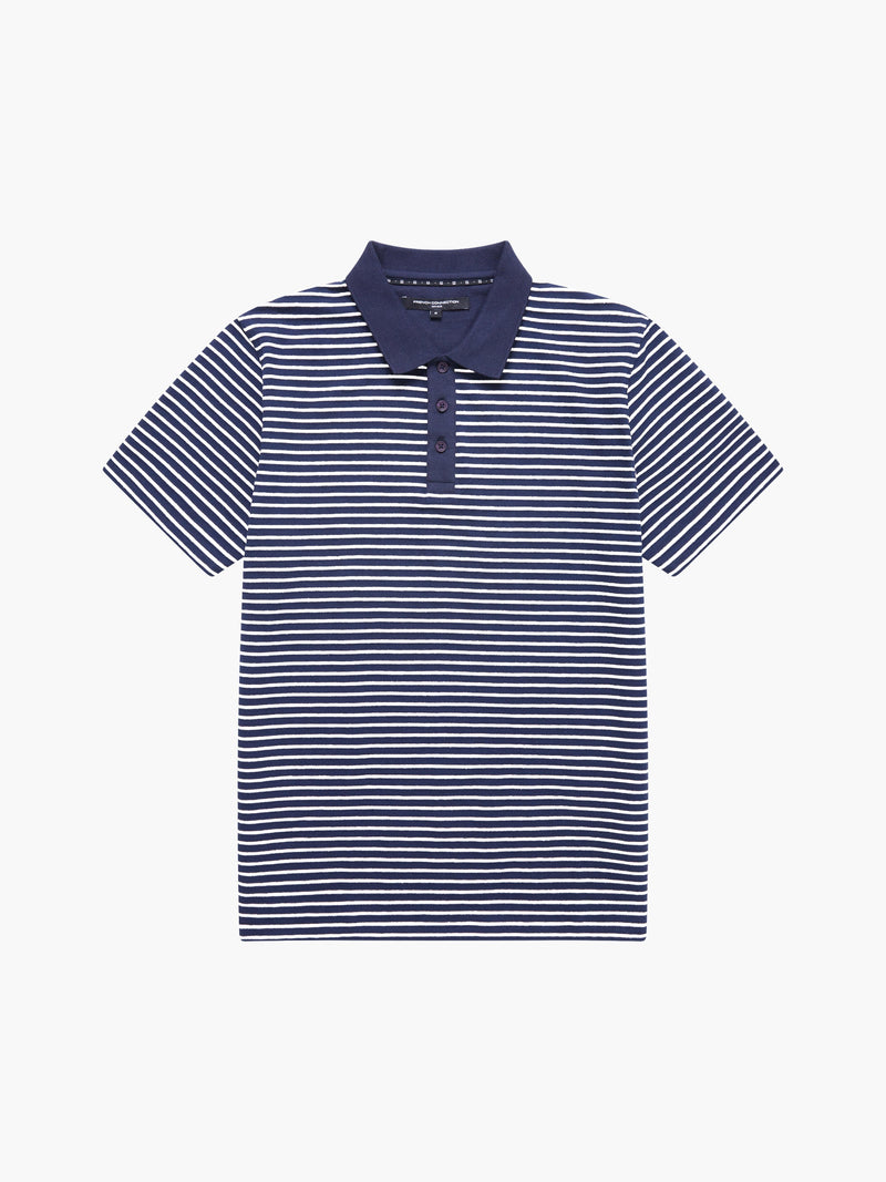 Short Sleeve Regular Stripe Polo