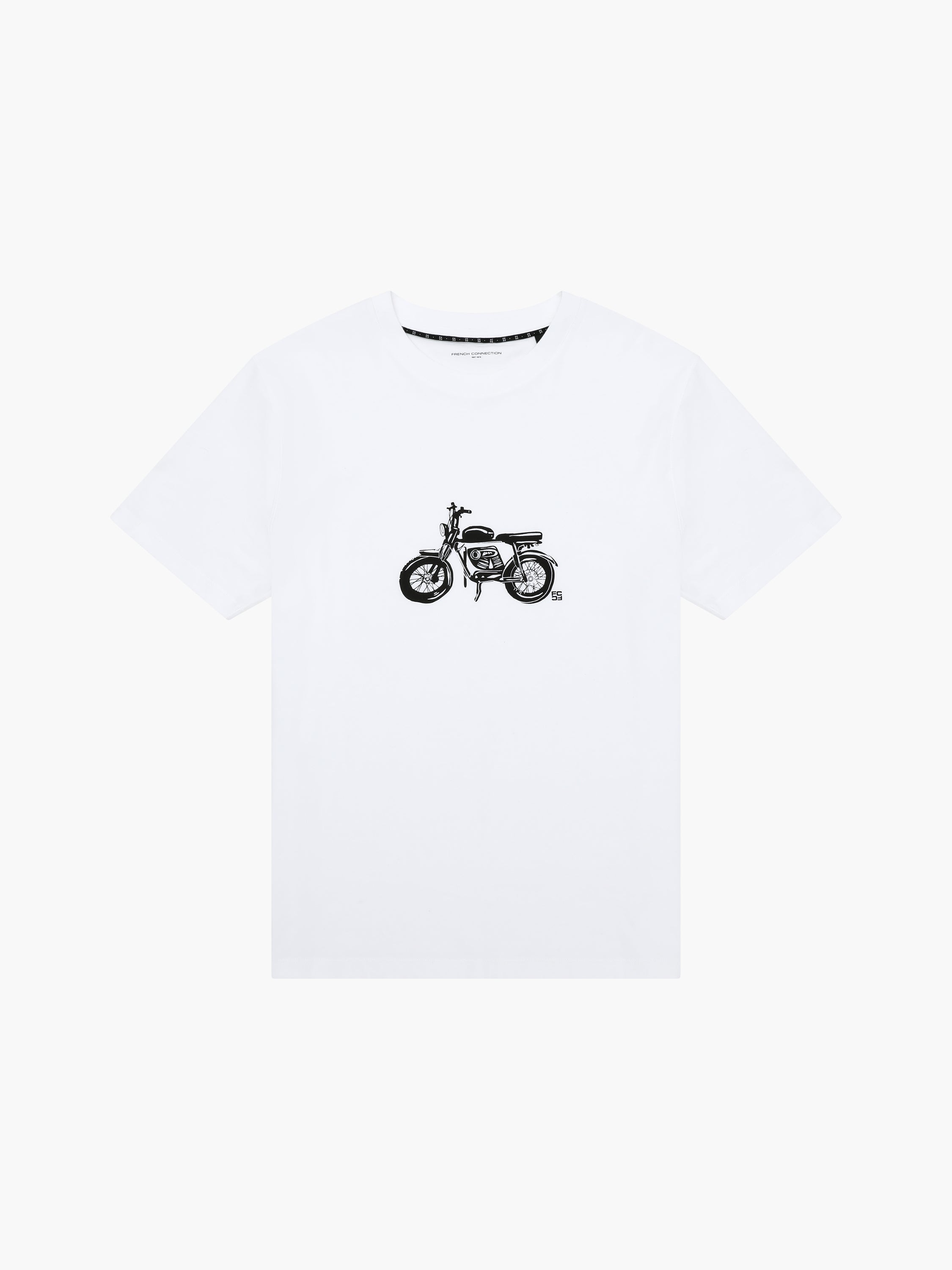 Motorbike Organic Short Sleeve Graphic T-Shirt