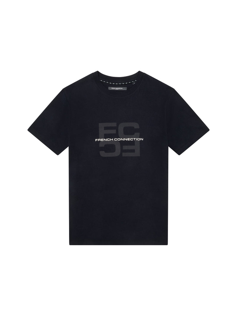 French Connection Mirror Organic Graphic T-Shirt