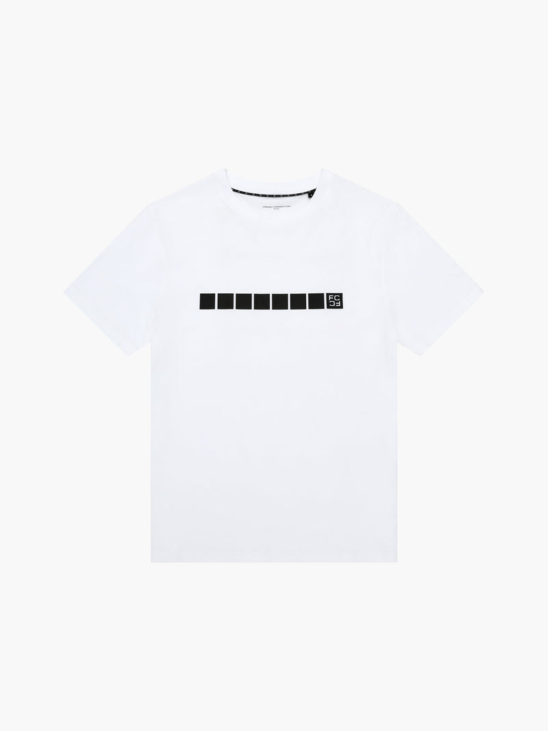 French Connection Broken Block Organic Graphic T-Shirt