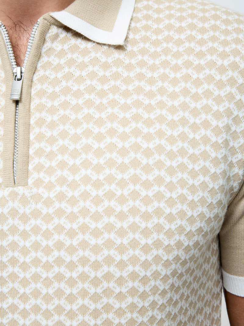 Diamond Trophy Knit Shirt