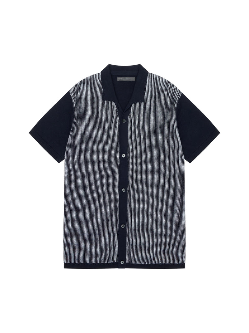 Vertical Striped Button Through Shirt