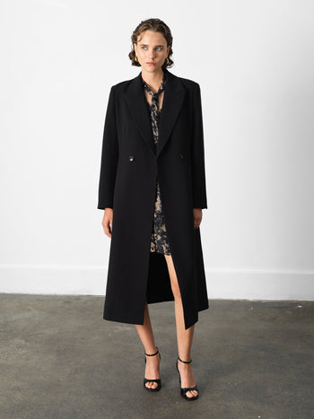 Azra Twill Structured Coat