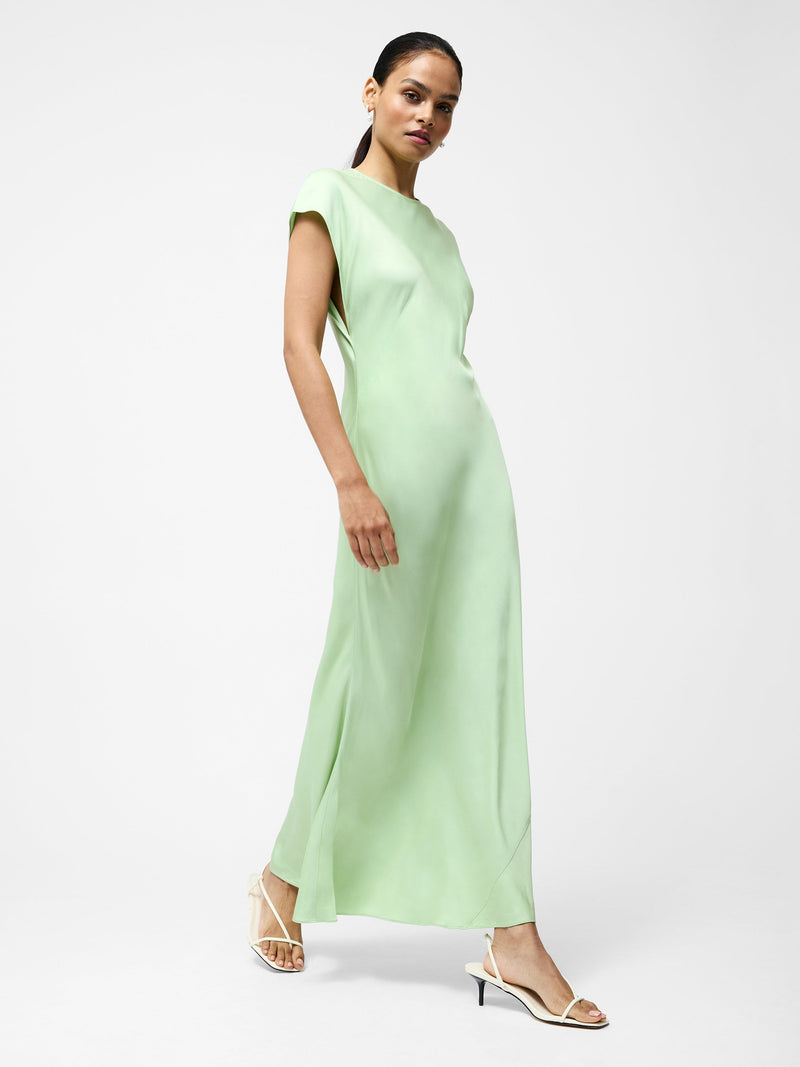 Ennis Eco Satin Column Shape Dress