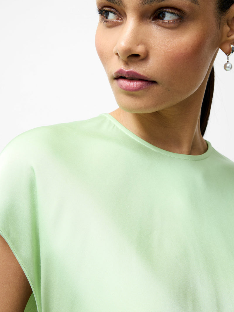 Ennis Eco Satin Column Shape Dress