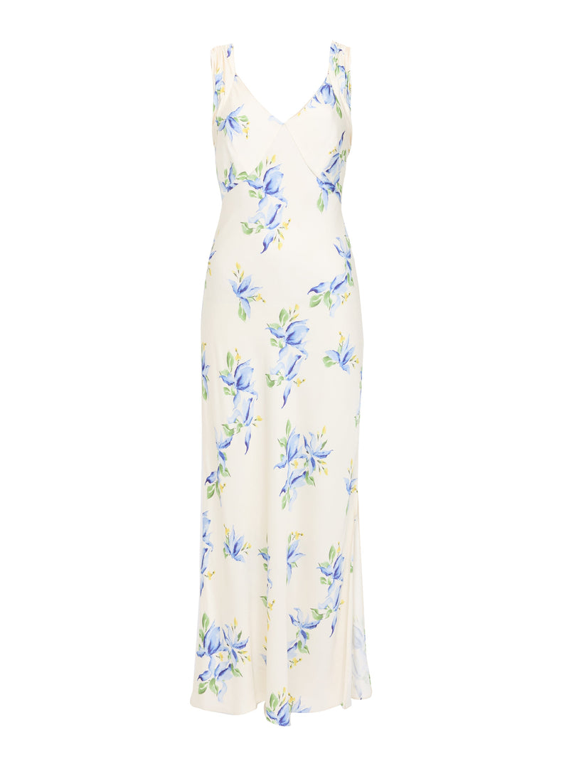 Ennis Vivian Eco Satin Midaxi Dress
