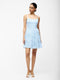 Kiva Crepe Tiered Mini Dress