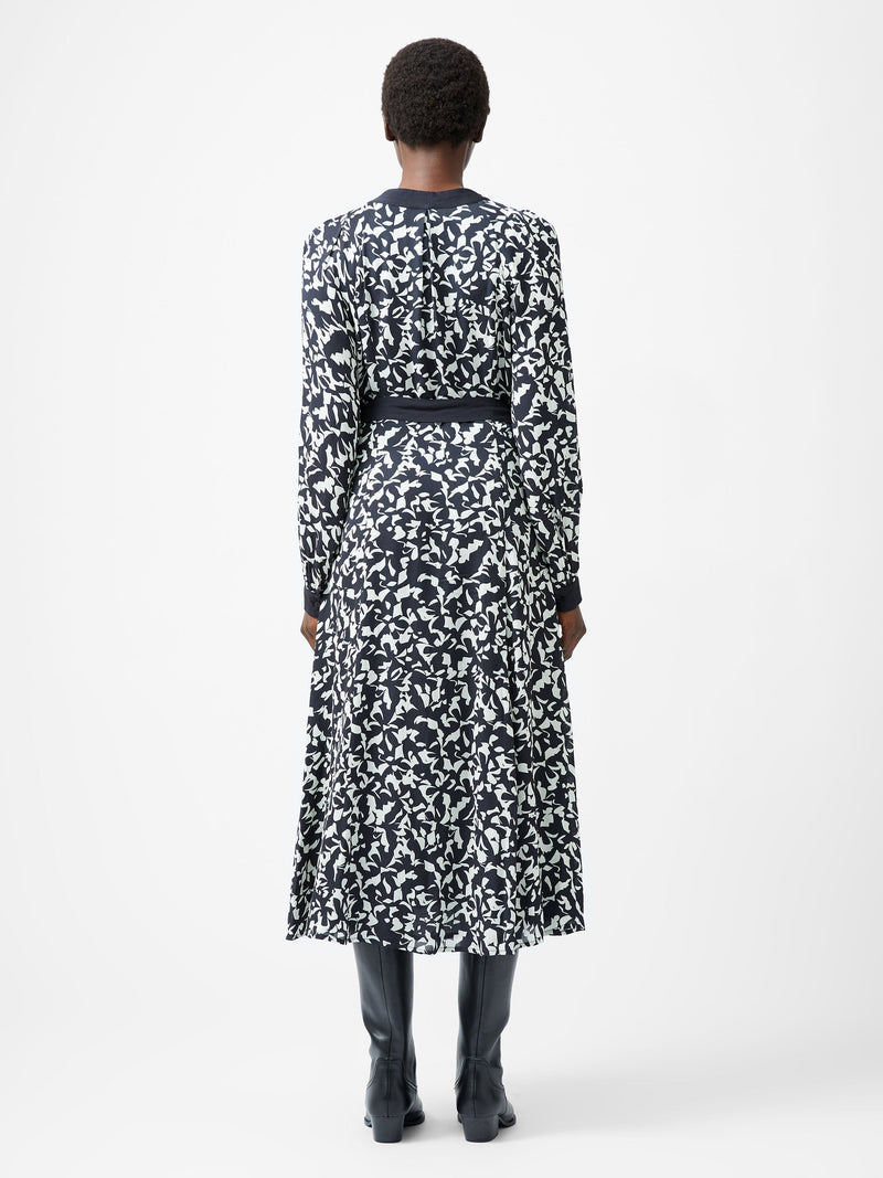 Kelly Almere Crepe Midi Dress
