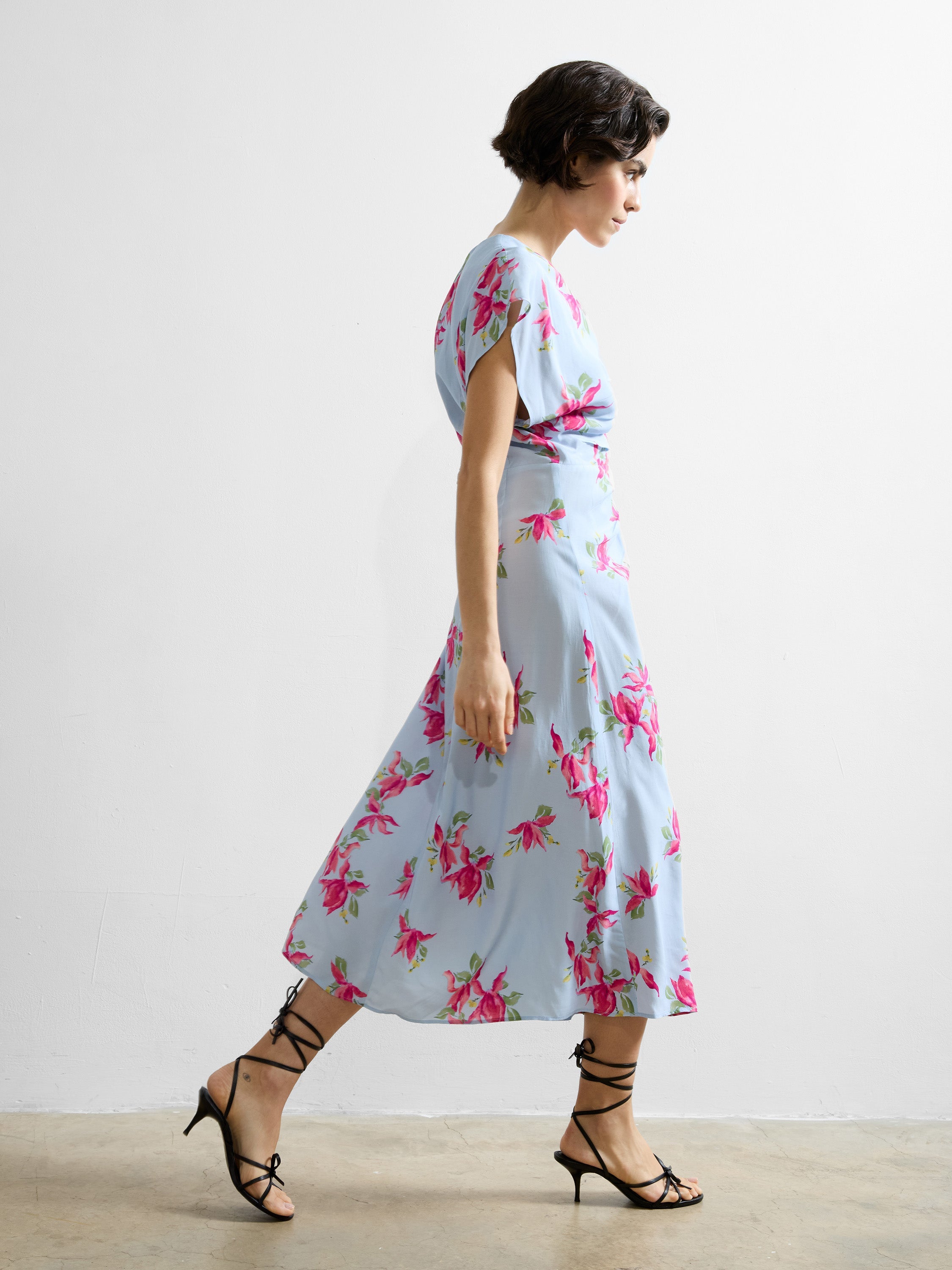 Vivienne Eco Viscose Front Dress