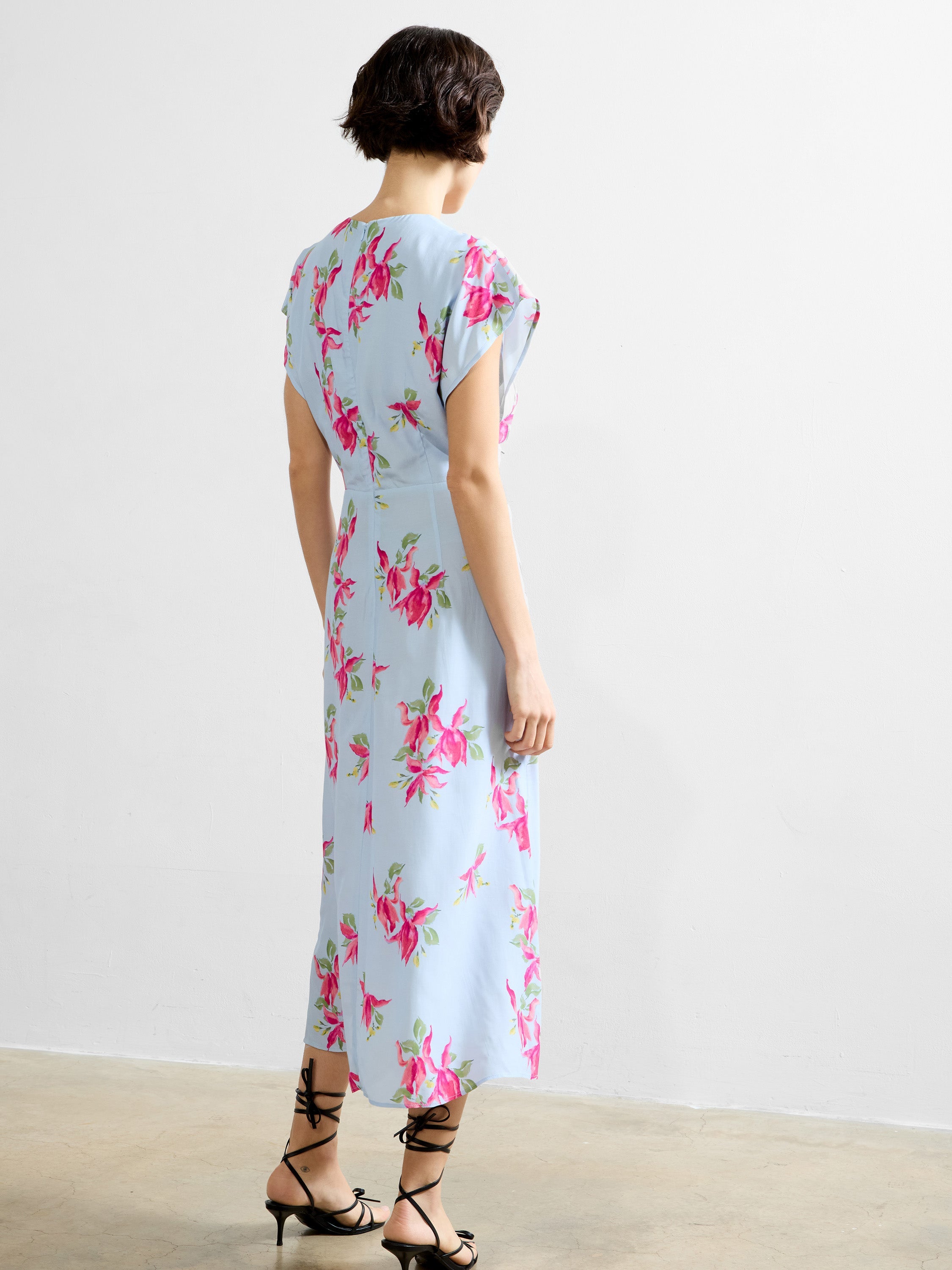 Vivienne Eco Viscose Front Dress