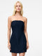 Birdie Linen Bandeau Mini Dress