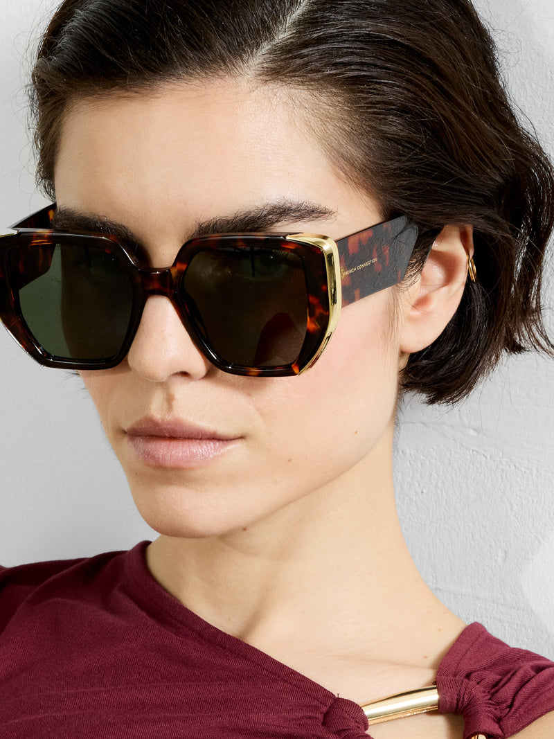 Sia Jersey  Asymmetric Neck Midi Dress