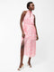 Cynthia Halterneck Midi Dress