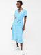 Bernice V Neck Button Through Dress