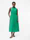Broderie Halterneck Midi Dress
