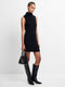 Vhari Recycled Knit Sleeveless Turtleneck Mini Dress