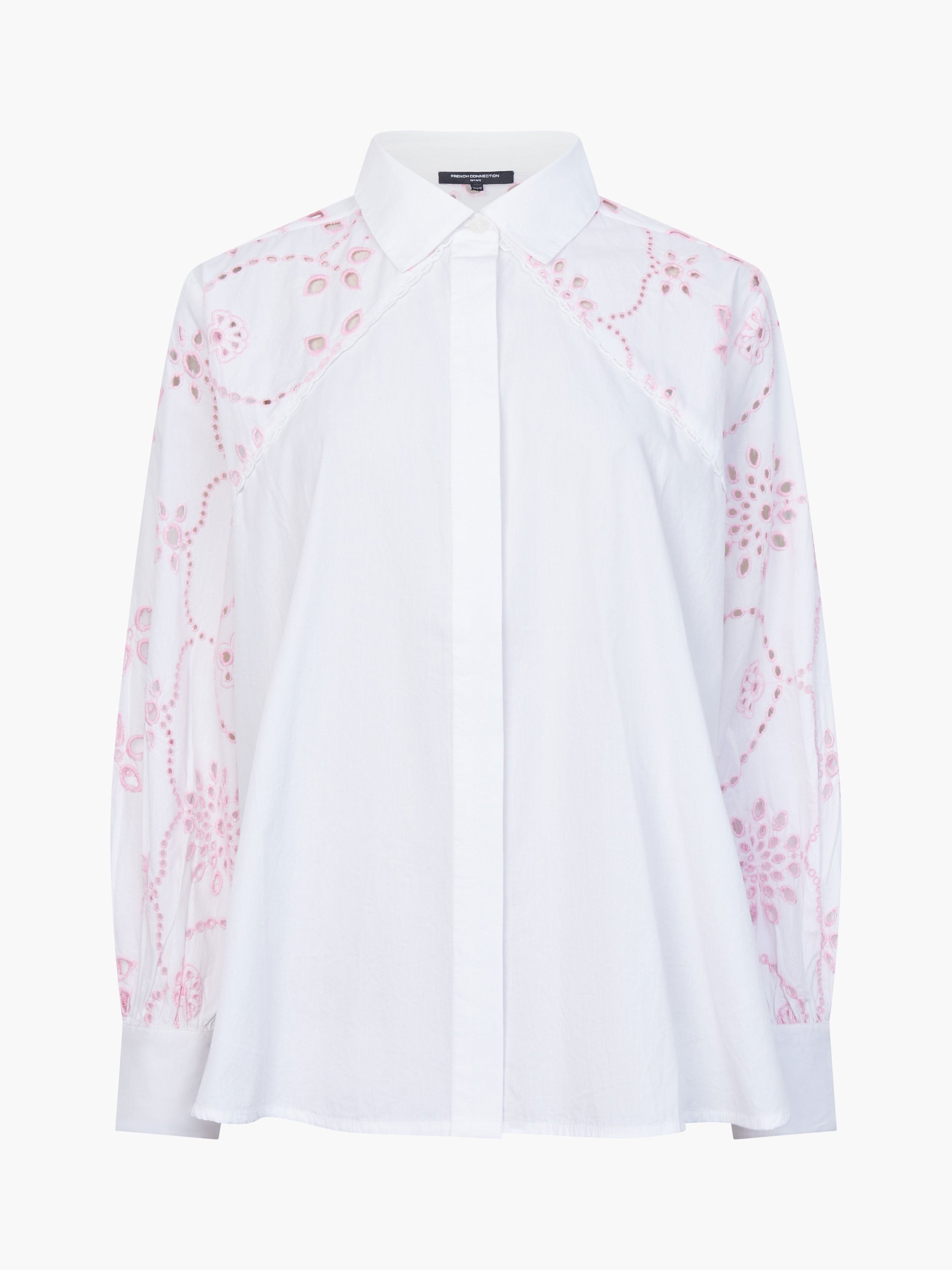 Cambria Cotton Embroidered Long Sleeve Shirt