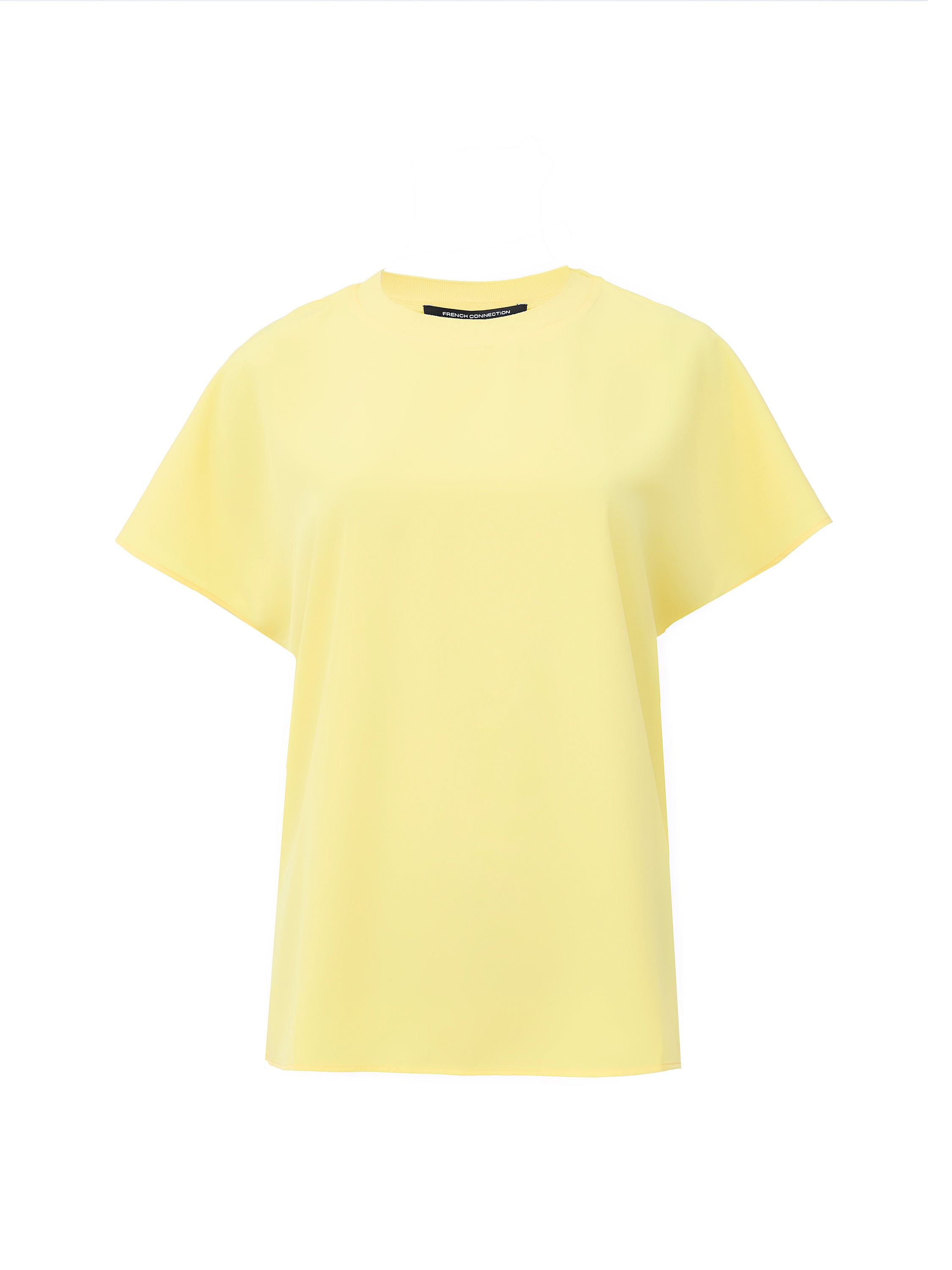 Capriana Crepe Crew Neck Top