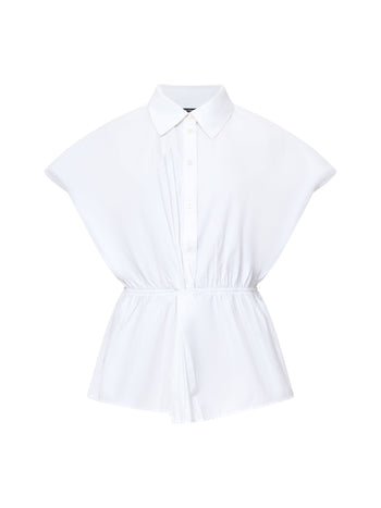 Era Poplin Twist Knot Shirt