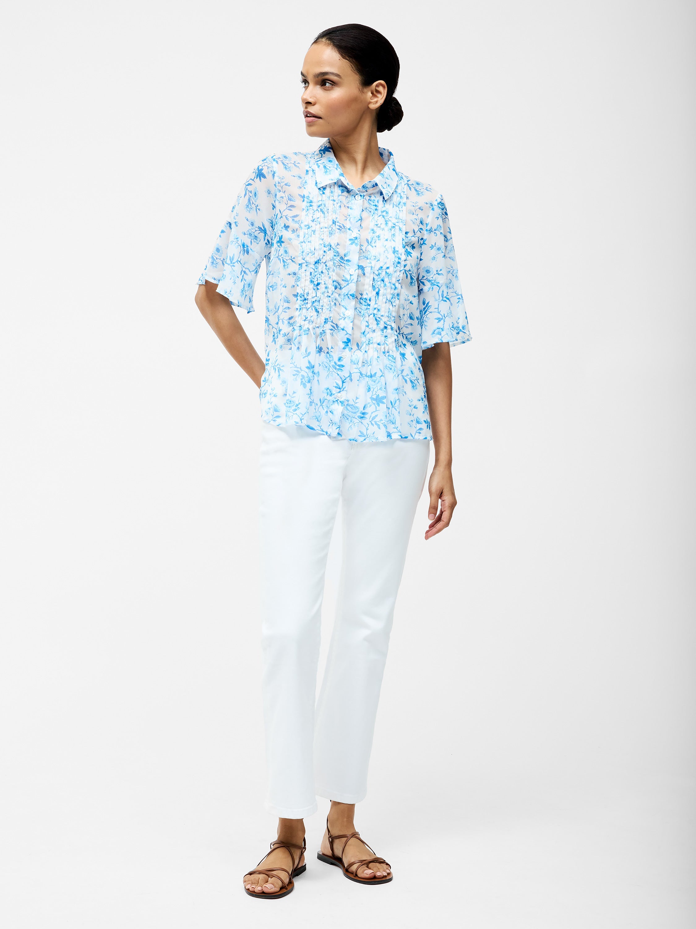 Catrina Pintuck Shirt