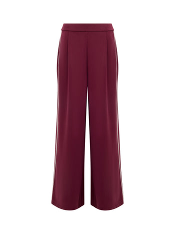 Wren Side Piping Wide Leg Trousers