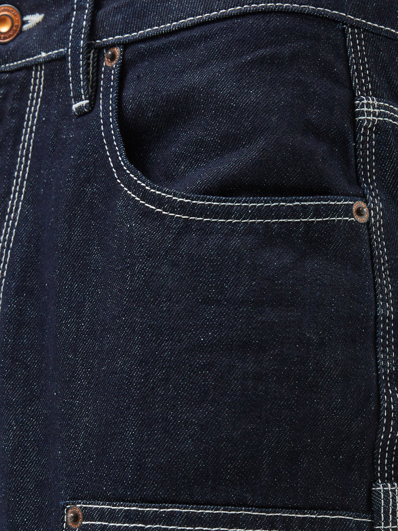 Denver Denim Contrasting Stitch Relaxed Jeans