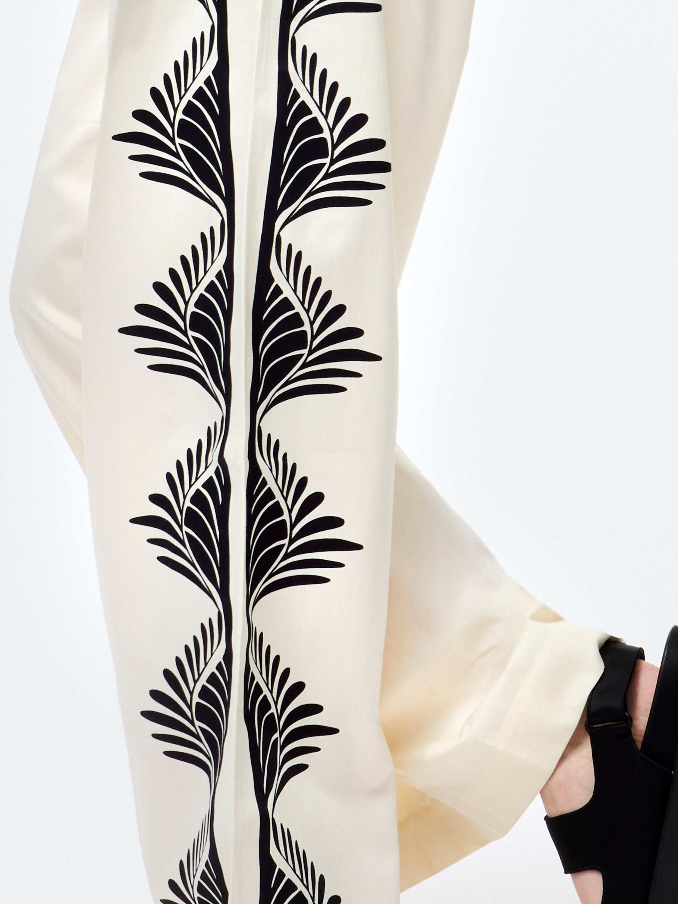 Nola Alexis Printed Wide Leg Trousers