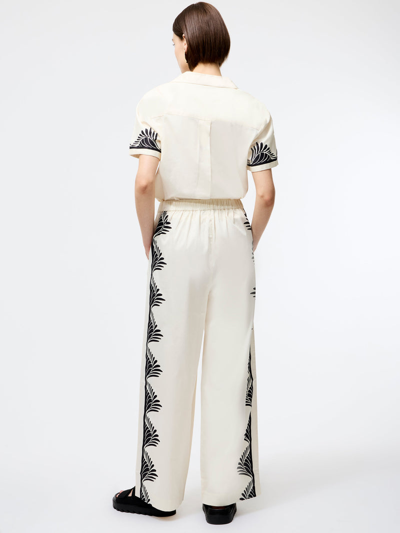 Nola Alexis Printed Wide Leg Trousers