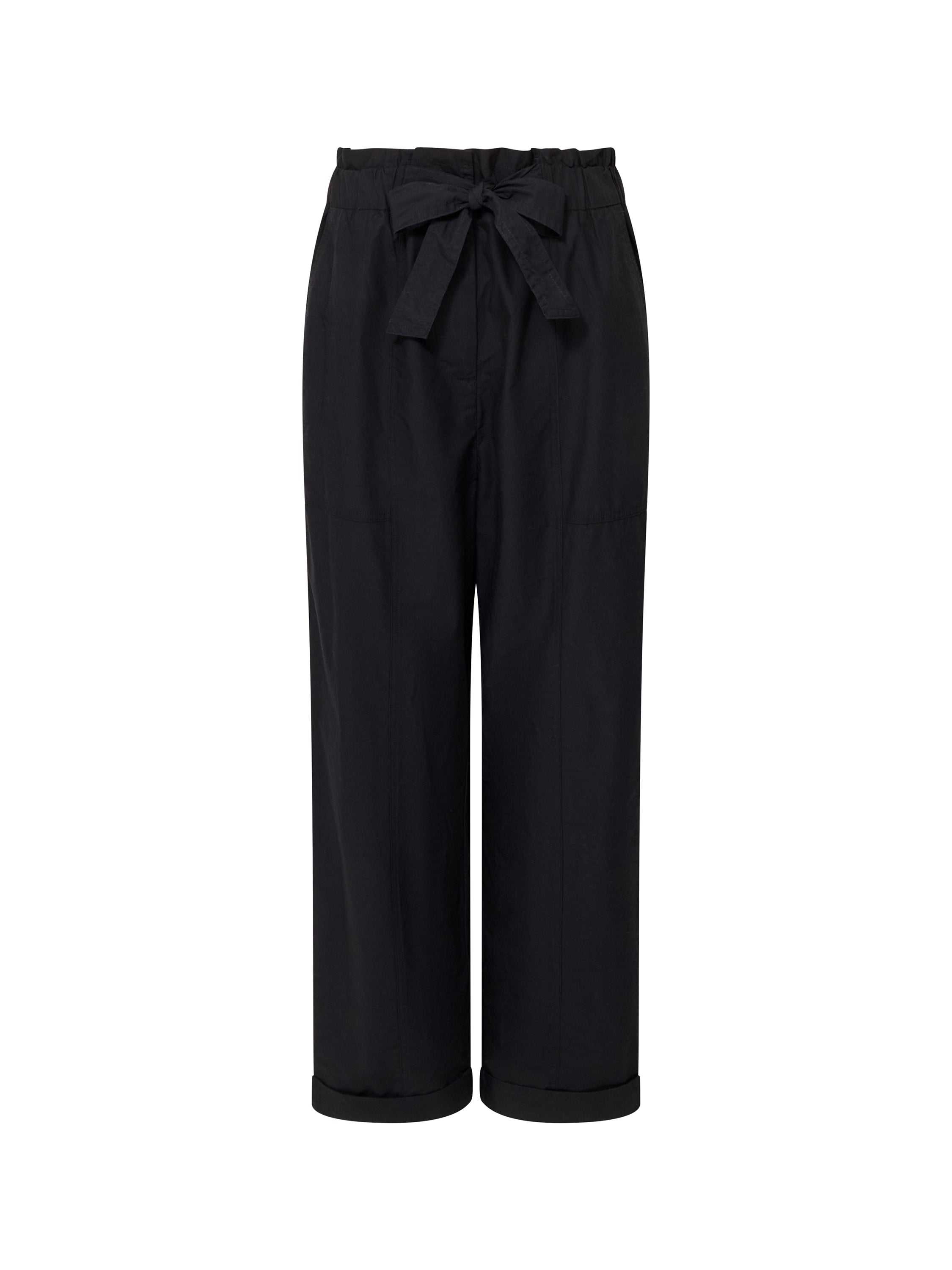 Cotton Paper Bag Trousers