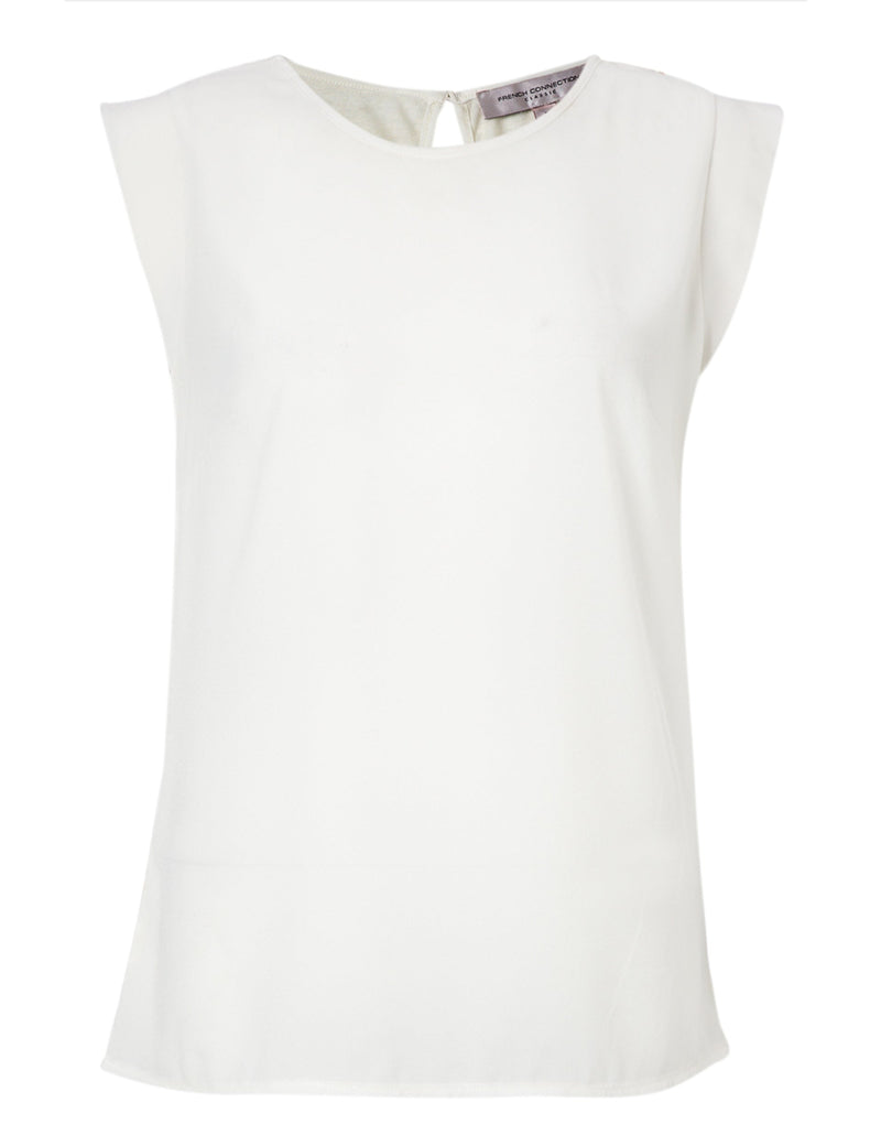 Polly Plains Capped Top