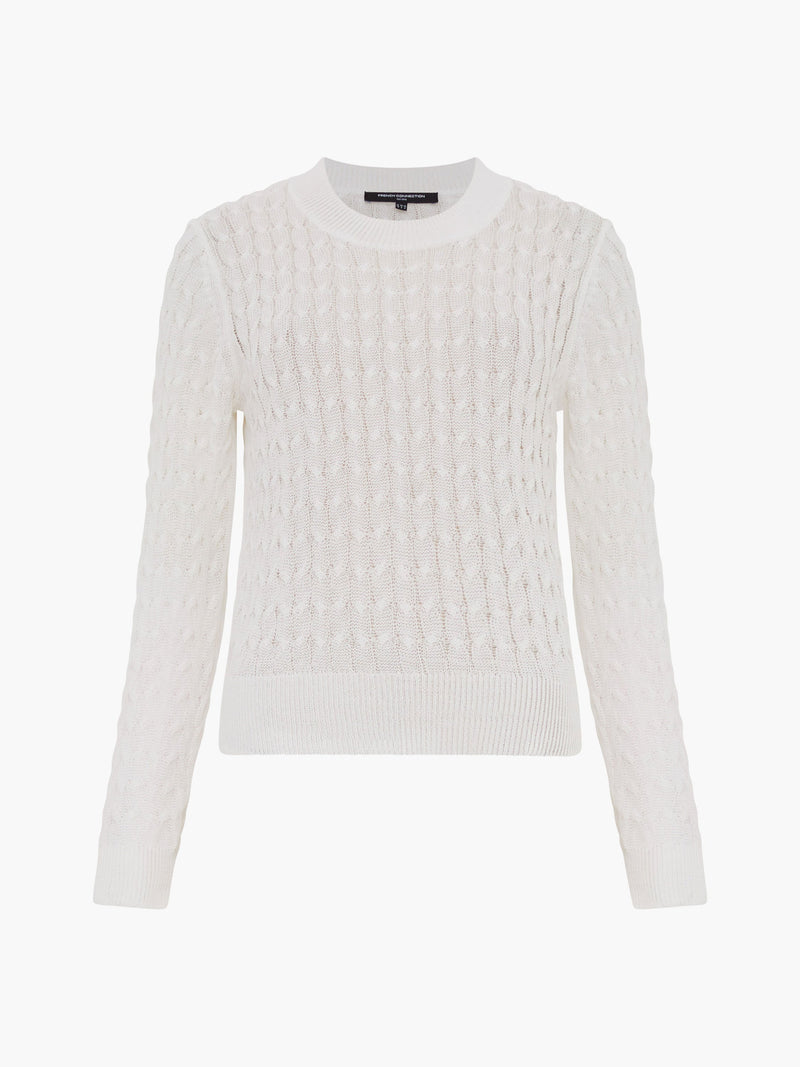 Niko Open Knit Long Sleeve Jumper