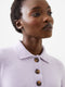 Vhari Recycled Long Sleeve Button Up Jumper