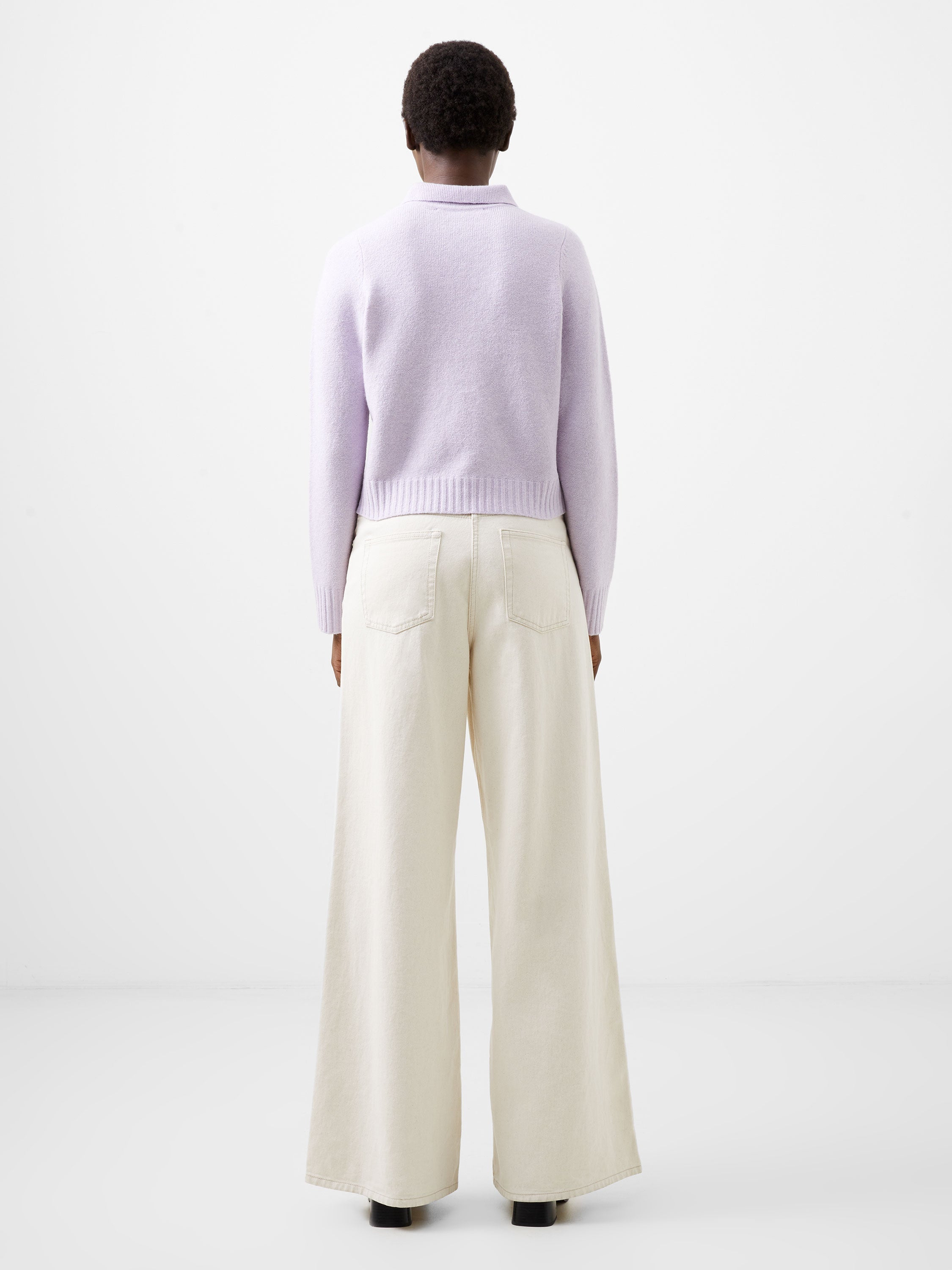 Vhari Recycled Long Sleeve Button Up Jumper