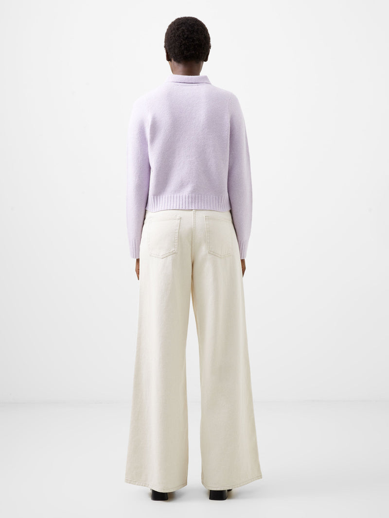 Vhari Recycled Long Sleeve Button Up Jumper