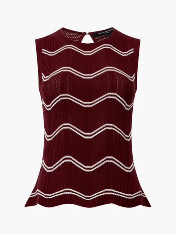 Trudy Crochet Sleeveless Top