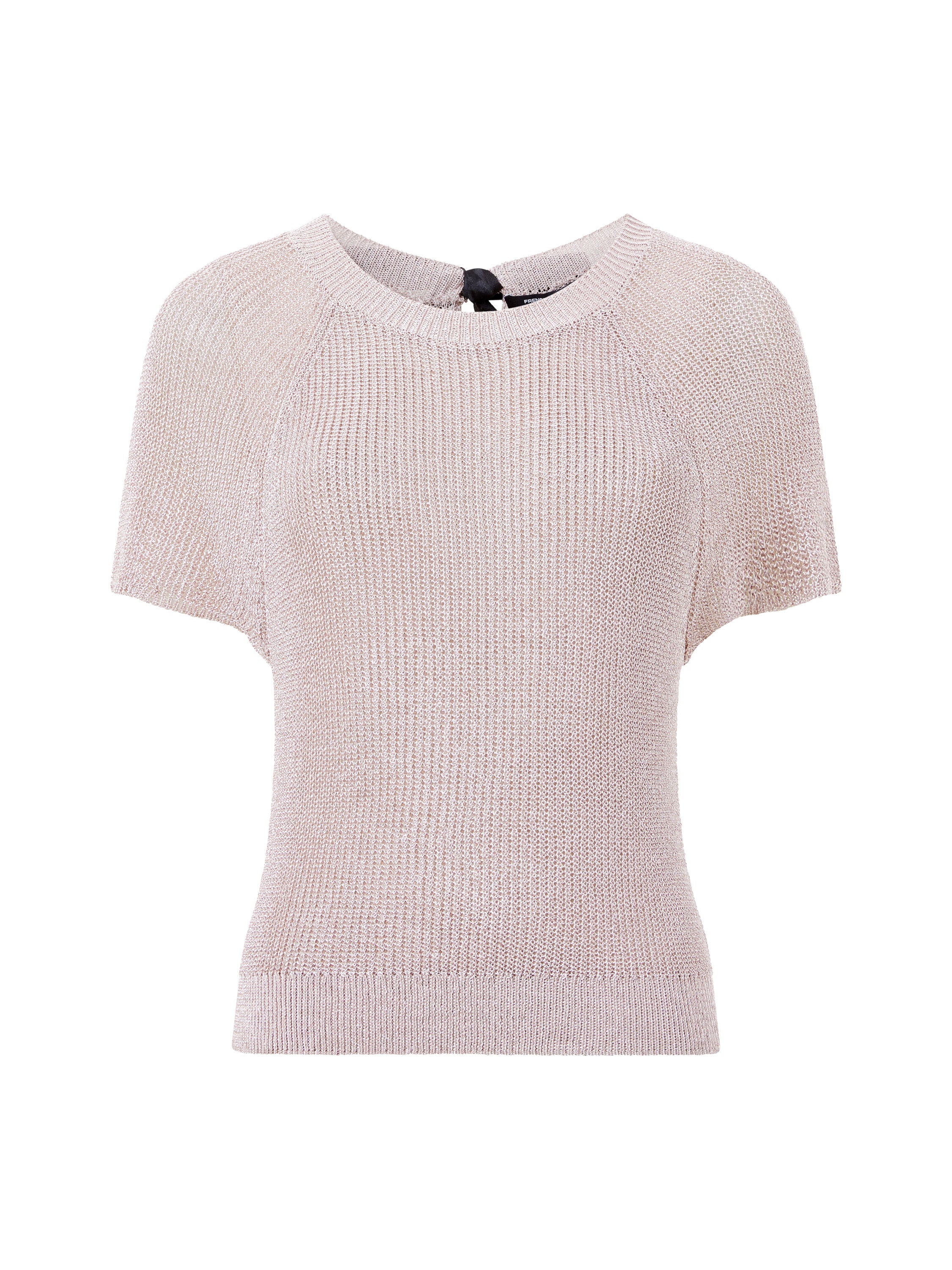 Jada Short Sleeve Bow Back Jumper