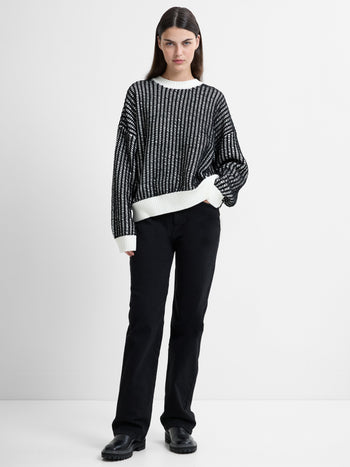 Jullie Long Sleeve Crew Neck Jumper