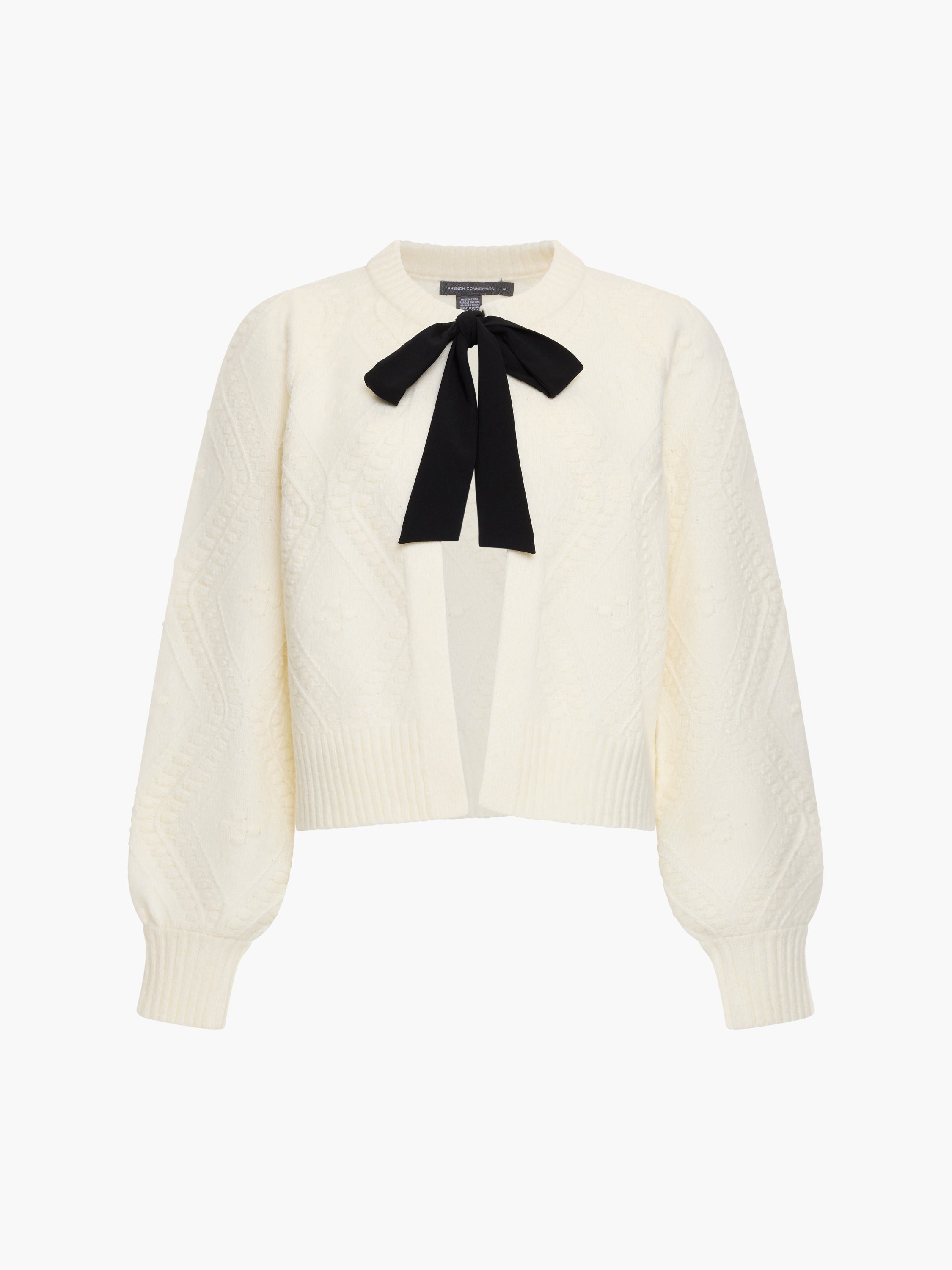 Bobble Bow Cardigan