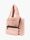 Borg Shopper Bag with Pouch