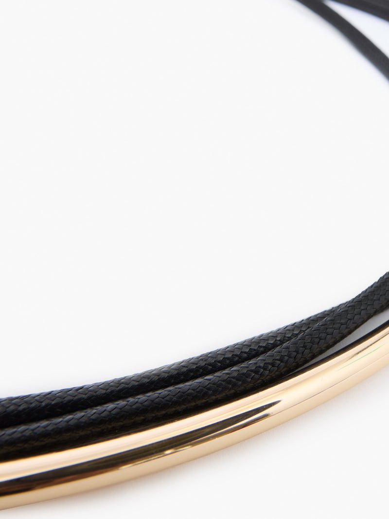 Tubular Tie Belt