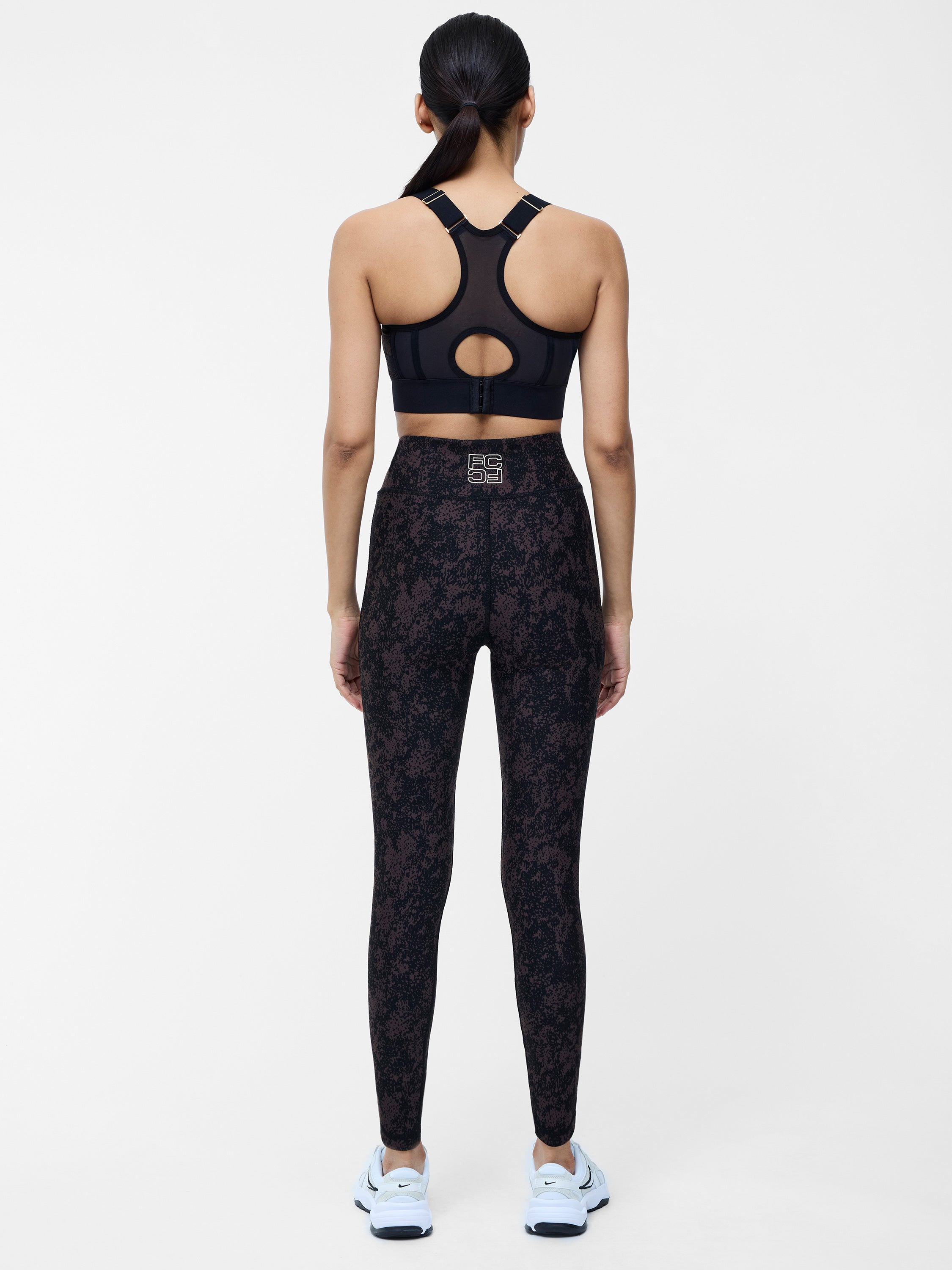 High Impact Printed Sports Bra