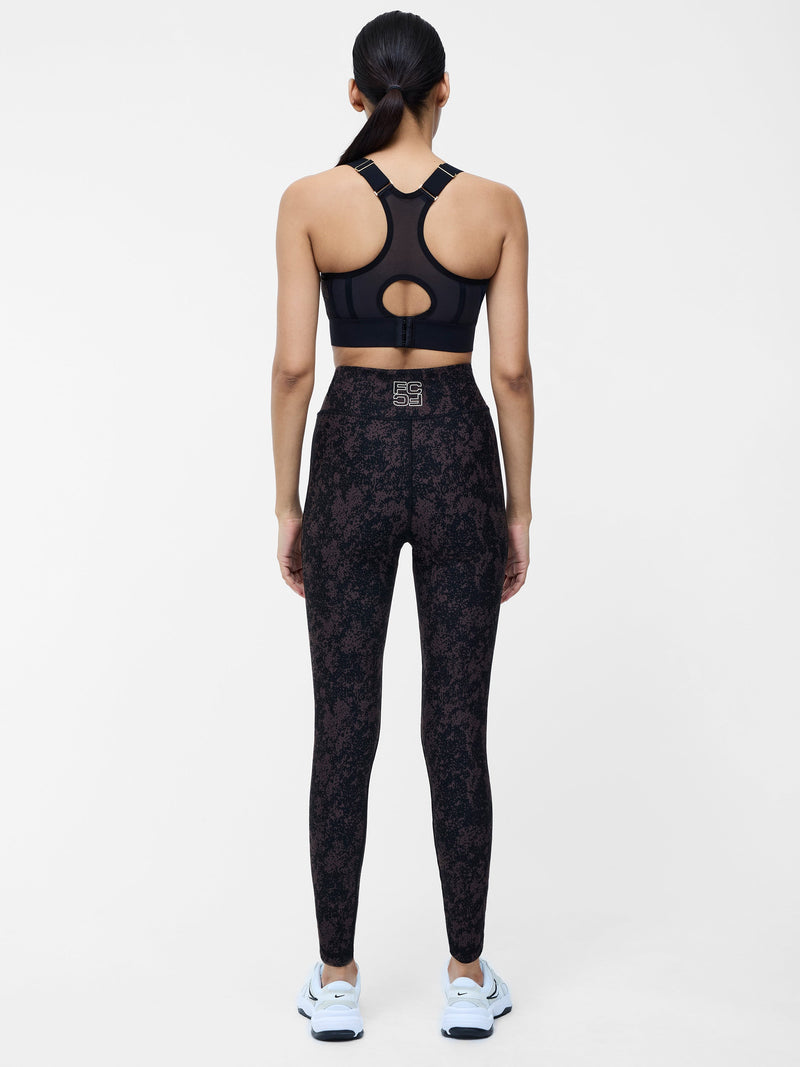 High Impact Printed Sports Bra