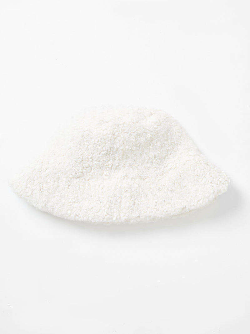 Faux Shearling Bucket Hat